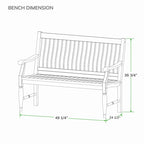 Cambridge Casual Ventura 6-piece Teak Outdoor Dining Set