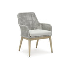 Signature Design by Ashley Seton Creek Gray Outdoor Dining Arm Chair (Set of 2) - 25.25 W x 24.5 D x 36 H