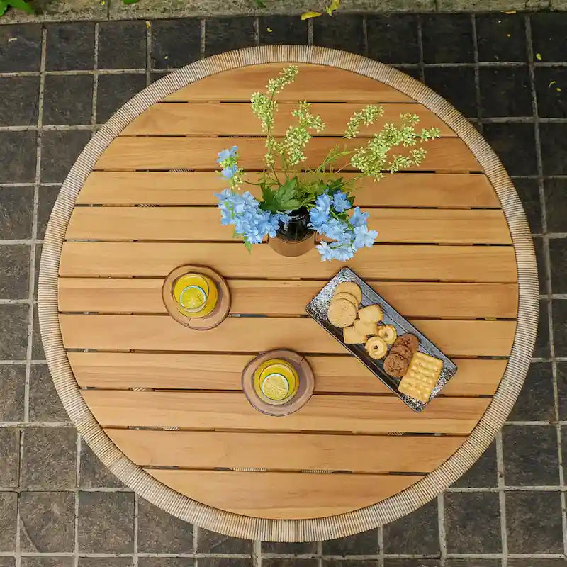 Cambridge Casual Seaside Teak Outdoor Coffee Table