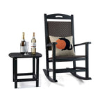3-Piece Rocking Chair Set with 18 Side Table