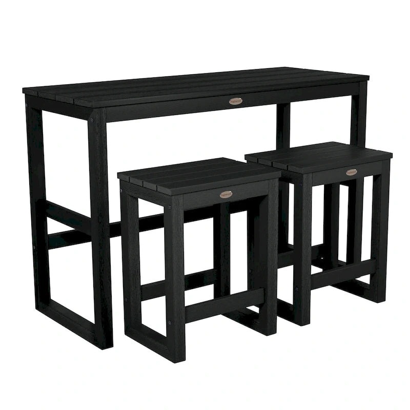 HIGHWOOD Monroe Modern Counter-Height Dining Balcony Set