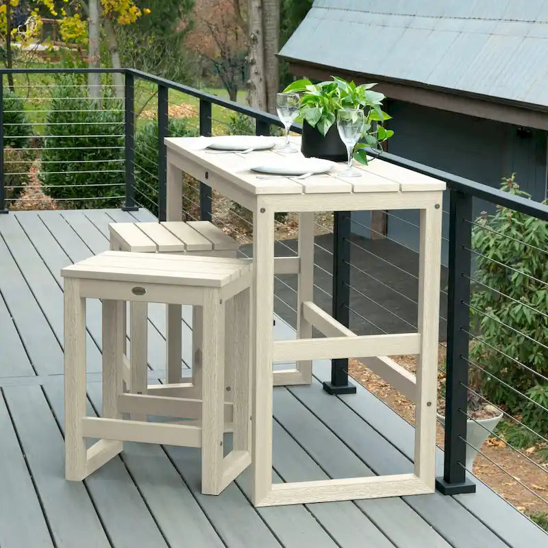 HIGHWOOD Monroe Modern Counter-Height Dining Balcony Set