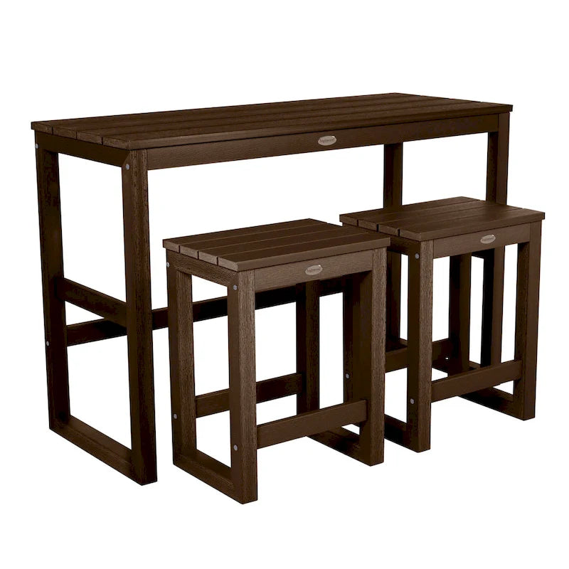 HIGHWOOD Monroe Modern Counter-Height Dining Balcony Set