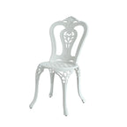 Clihome Outdoor Cast Aluminum Bistro Chair (Set of 2)