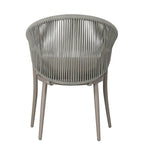 NUU GARDEN 3-Piece Aluminum Patio Furniture Bistro Set with Cushions