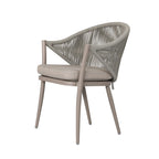 NUU GARDEN 3-Piece Aluminum Patio Furniture Bistro Set with Cushions