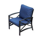PATIO FESTIVAL 8-Piece Outdoor Sofa Seating Group with Cushions