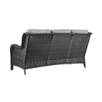 Gymojoy Outdoor Wicker Patio Sofa 3-Seat Rattan Sofa Furniture