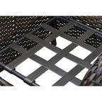 Gymojoy Outdoor Wicker Patio Sofa 3-Seat Rattan Sofa Furniture