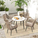 5-Piece Outdoor Patio Wicker Dining Set