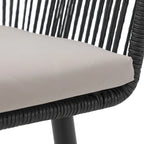 5-Piece Outdoor Patio Wicker Dining Set