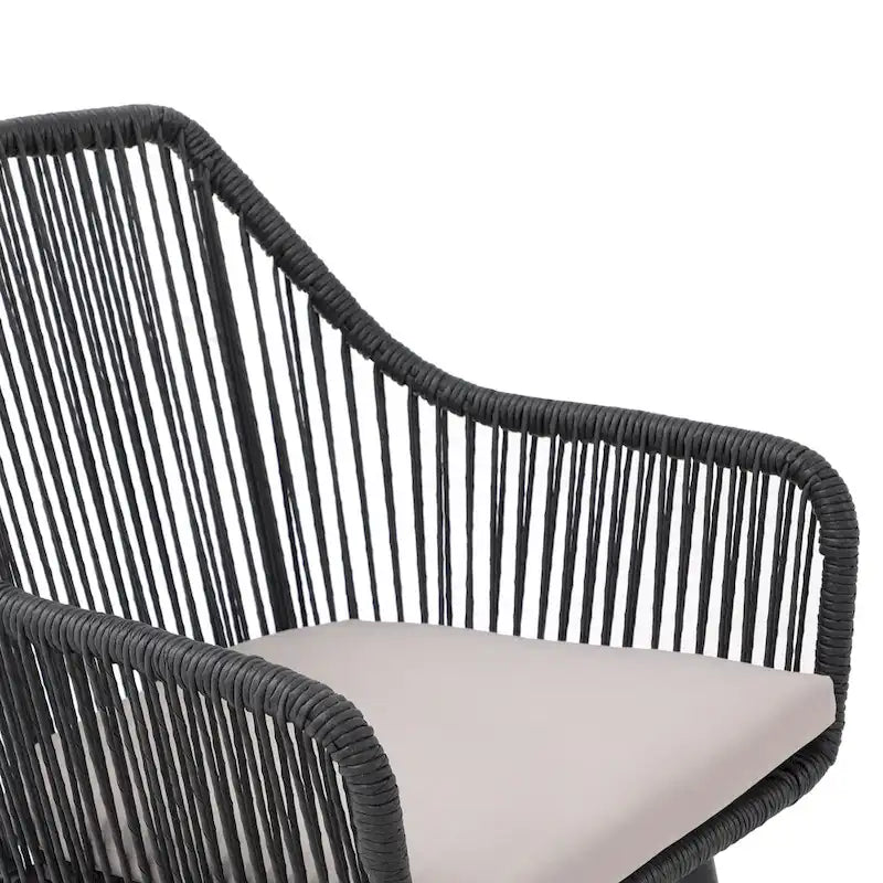 5-Piece Outdoor Patio Wicker Dining Set