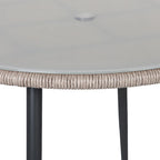 5-Piece Outdoor Patio Wicker Dining Set