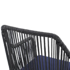 5-Piece Outdoor Patio Wicker Dining Set
