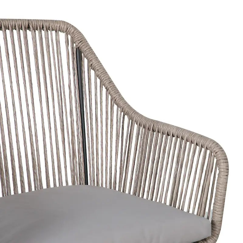 5-Piece Outdoor Patio Wicker Dining Set