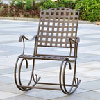 International Caravan Sante Fe Nailhead Rocker