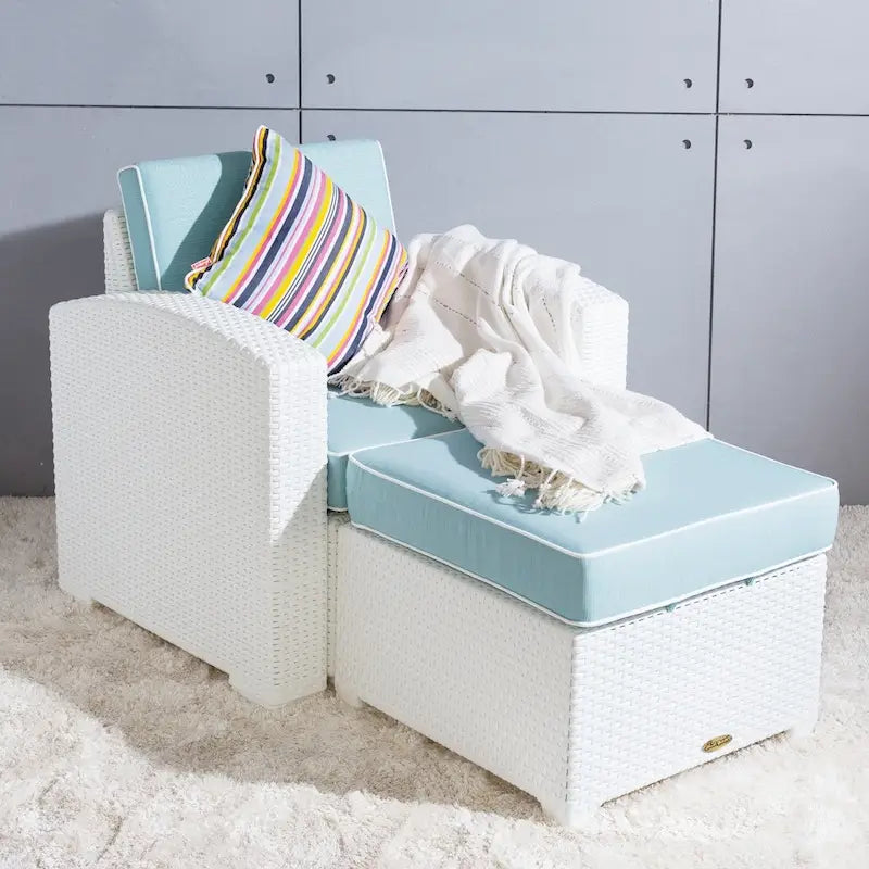 Magnolia Resin All-Weather Club Chair with Cushions