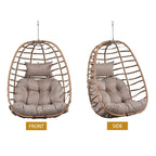 Indoor & Outdoor Foldable Hanging Egg Chair Without Stand
