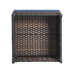 Gymojoy 2 Piece Outdoor Ottoman Wicker Patio Ottomans