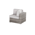 LSI 7 Piece Rattan Sectional Seating Group with Cushions