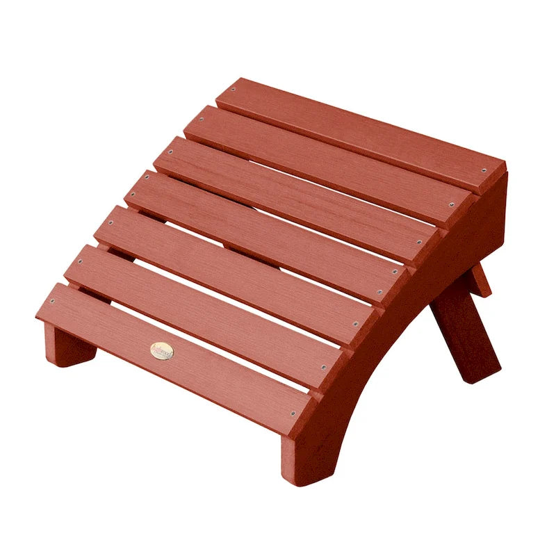 Eco-Friendly Synthetic Wood Folding Ottoman