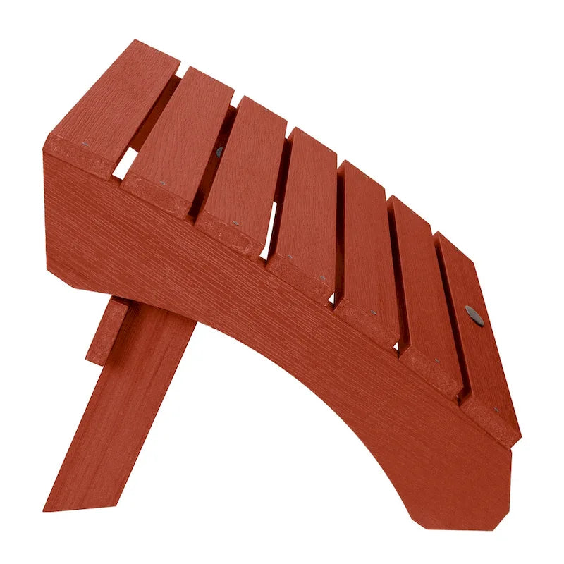 Eco-Friendly Synthetic Wood Folding Ottoman