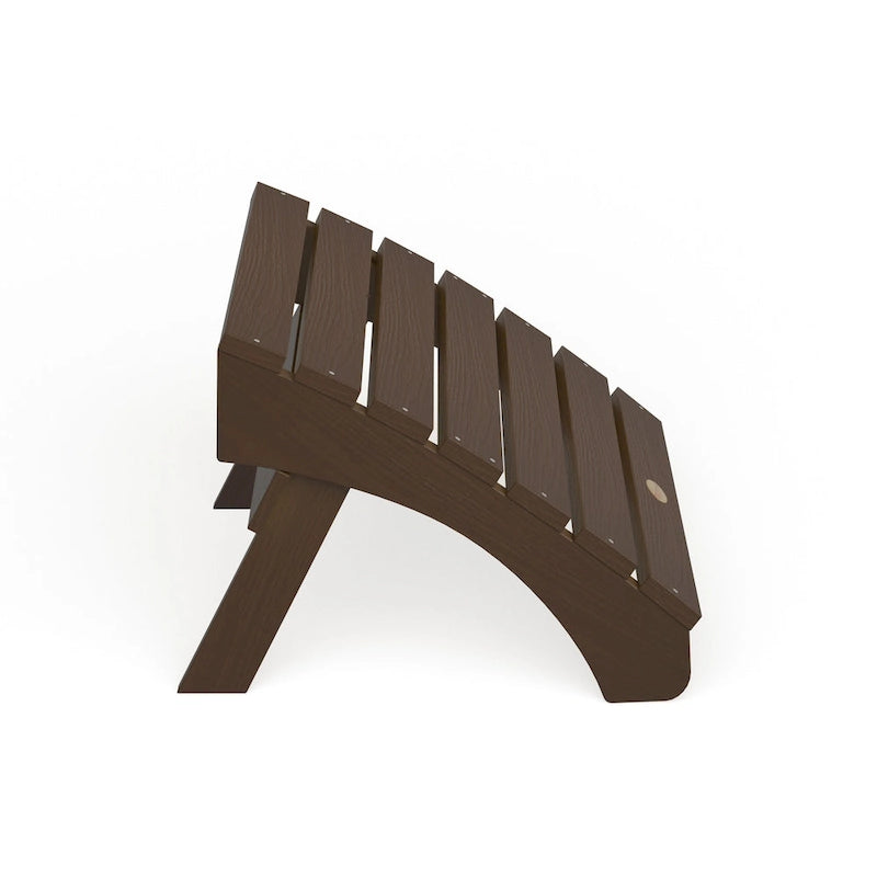 Eco-Friendly Synthetic Wood Folding Ottoman