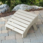 Eco-Friendly Synthetic Wood Folding Ottoman