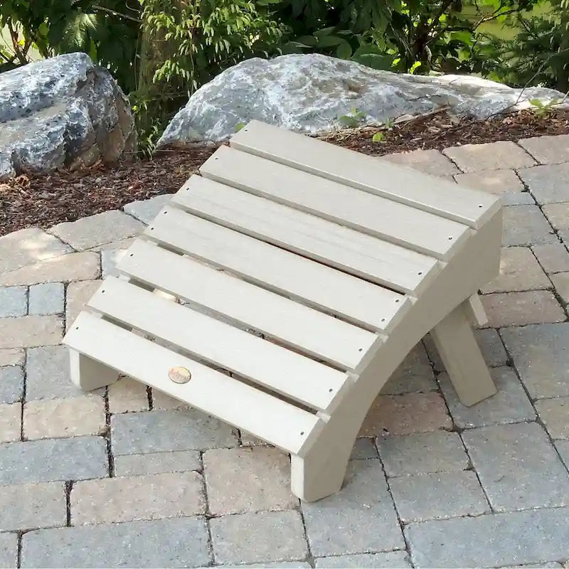 Eco-Friendly Synthetic Wood Folding Ottoman