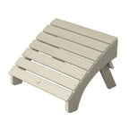 Eco-Friendly Synthetic Wood Folding Ottoman