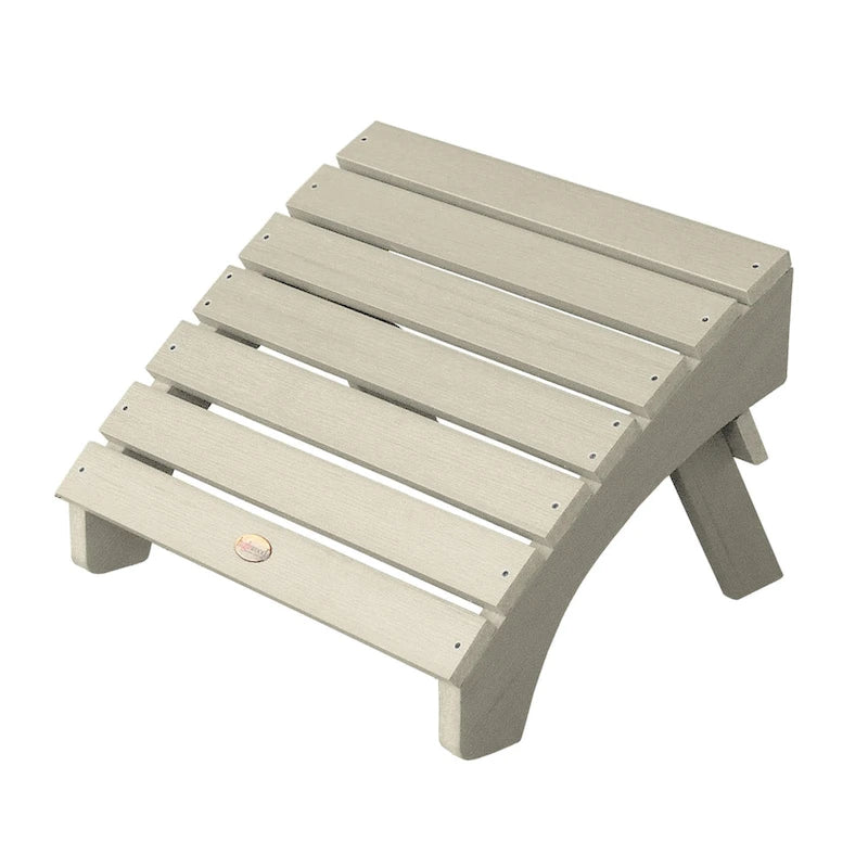 Eco-Friendly Synthetic Wood Folding Ottoman