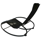 Outsunny Orbital Zero Gravity Patio Rocking Lounge Chair with Pillow