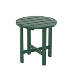 Polytrends Laguna Hdpe All Weather Outdoor Patio Rocking Chair With Side Table (2-Piece Set)