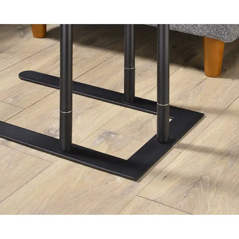 Schofield Industrial 20-inch Metal C-Shape Slide-open Top Side Table by