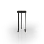 Schofield Industrial 20-inch Metal C-Shape Slide-open Top Side Table by