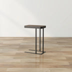 Schofield Industrial 20-inch Metal C-Shape Slide-open Top Side Table by