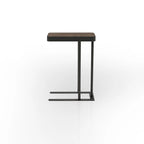 Schofield Industrial 20-inch Metal C-Shape Slide-open Top Side Table by