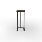 Schofield Industrial 20-inch Metal C-Shape Slide-open Top Side Table by