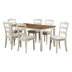  66 7-pc. Dining Table Set
