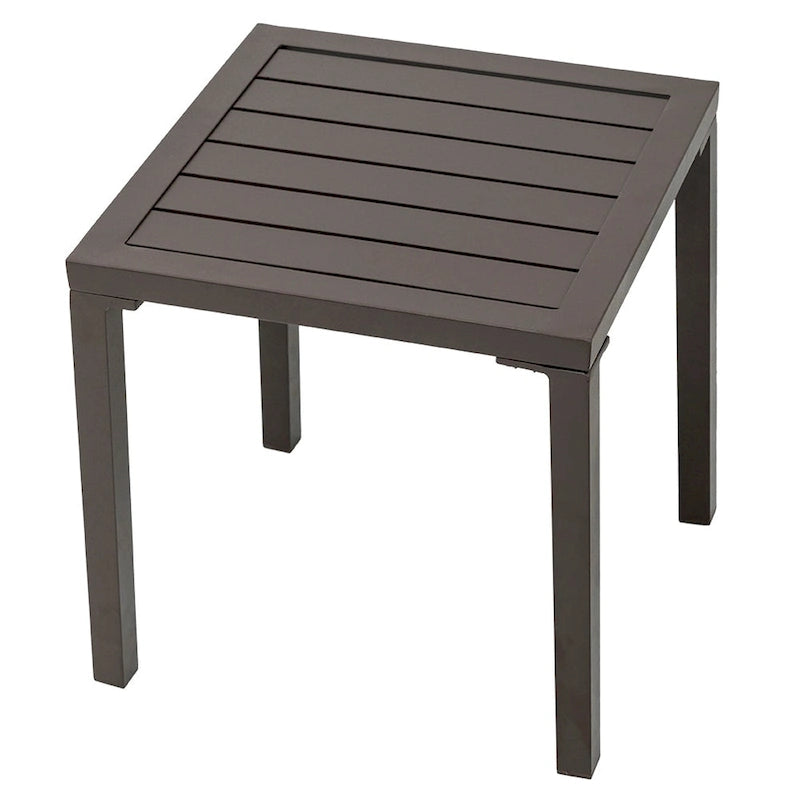 3-piece Outdoor Folding Adjustable Reclining Chaise Lounge Chairs with Side Table