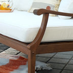 Cambridge Casual Como Solid Wood Outdoor Daybed