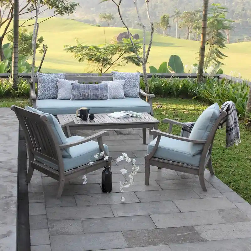 Cambridge Casual Como Solid Wood Outdoor Daybed