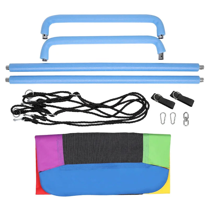 Saucer Tree Swing, Giant Outdoor Rectangle Platform Swing for Kids, Water Proof, Up to 700 lbs