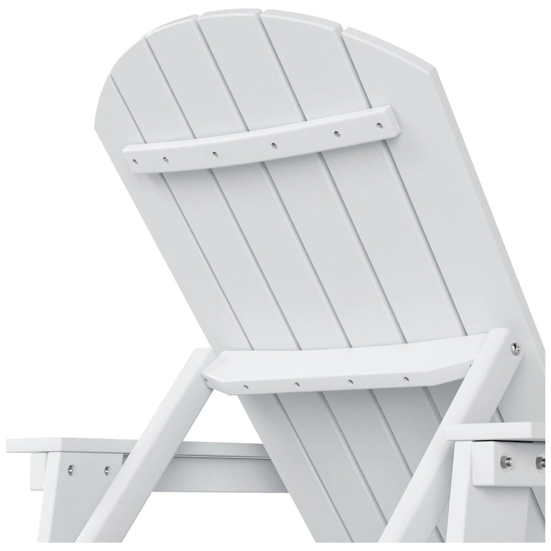 Polytrends Altura Poly Eco-Friendly All Weather Reclining Chaise Lounge with Arms