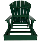 Polytrends Altura Poly Eco-Friendly All Weather Reclining Chaise Lounge with Arms