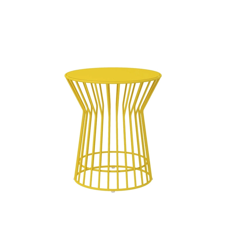The Novogratz Poolside Gossip Collection Roberta Outdoor/Indoor Side Table