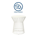 The Novogratz Poolside Gossip Collection Roberta Outdoor/Indoor Side Table