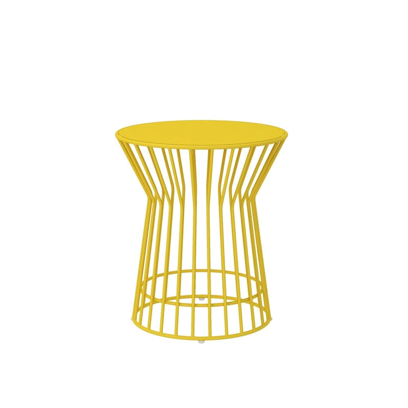 The Novogratz Poolside Gossip Collection Roberta Outdoor/Indoor Side Table