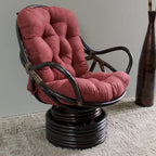 International Caravan Maui Swivel Rocker with Cushion