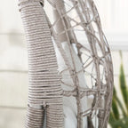 Patio Hanging Basket Swing Chair with Hanging Steel Chain